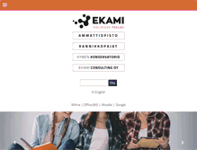 Tablet Screenshot of ekami.fi