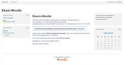 Desktop Screenshot of moodle.ekami.fi